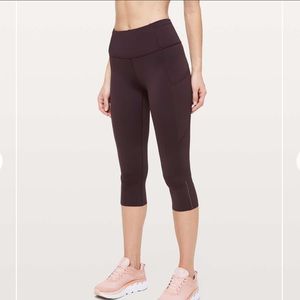 Lululemon fast and free crop